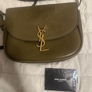 Olive green YSL crossbody